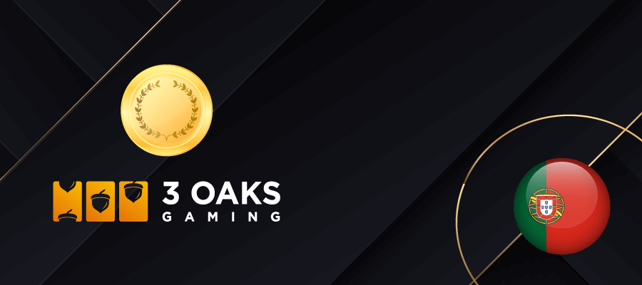 1. 3 Oaks Gaming entra em Portugal.