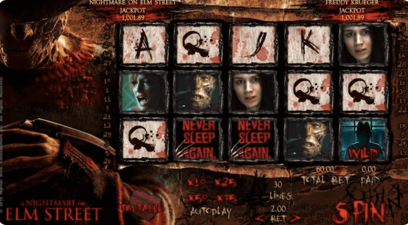 . A Nightmare on Elm Street - RTP de 95.8%