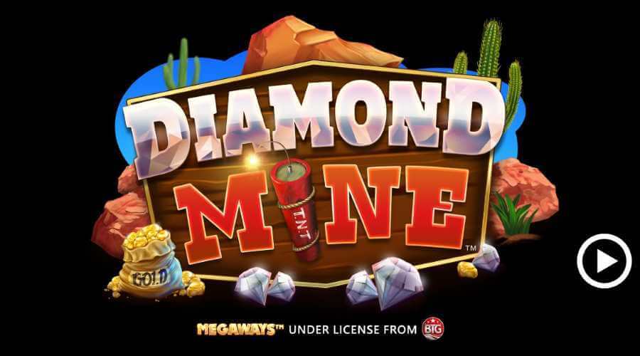 Diamond Mine Megaways slot.