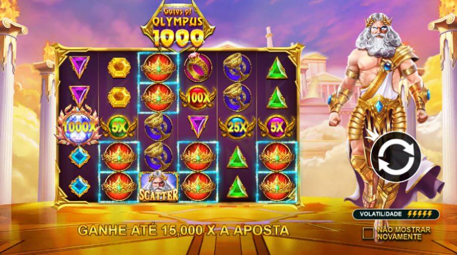 1. Gates of Olympus 1000 slot.