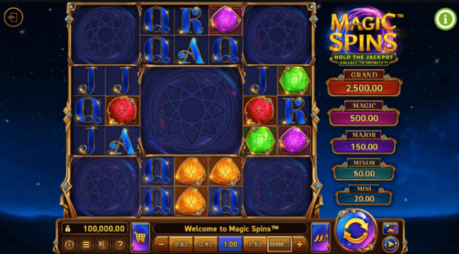 1. Magic Spins slot.