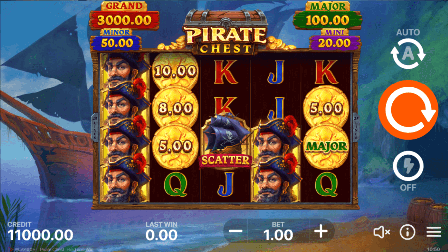 1. Pirate Chest Hold & Win - Desbrave o oceano em busca de tesouros!