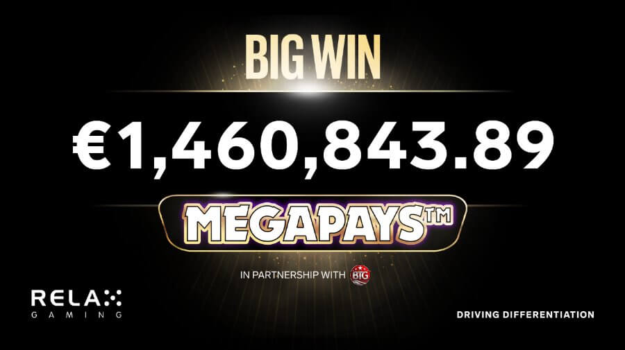 Jogador ganha o jackpot Megapays de 1,4 milhões de euros