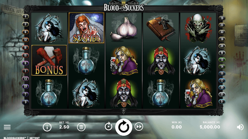 2. Blood Suckers - RTP de 98%