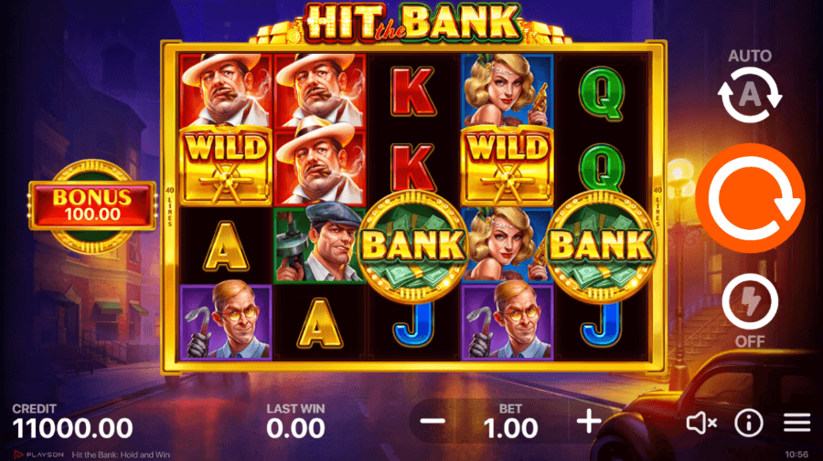 2. Hit the Bank Hold & Win - Roubarias um banco por ganhos enormes?