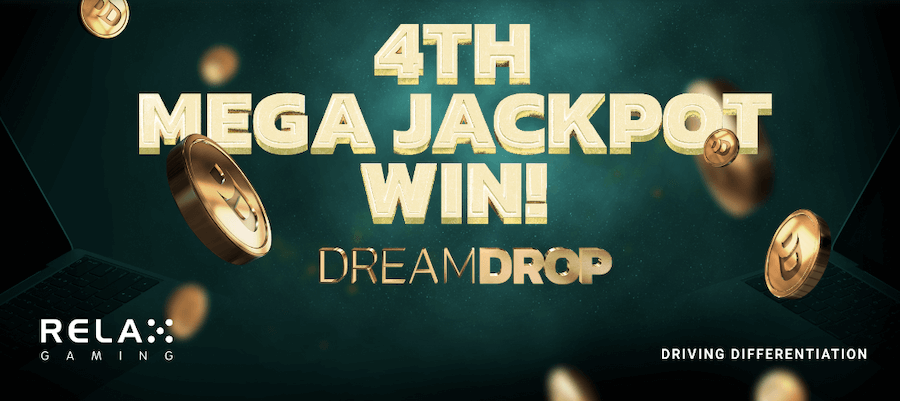 4th vencedor do Mega Jackpot declarado pela Relax Gaming