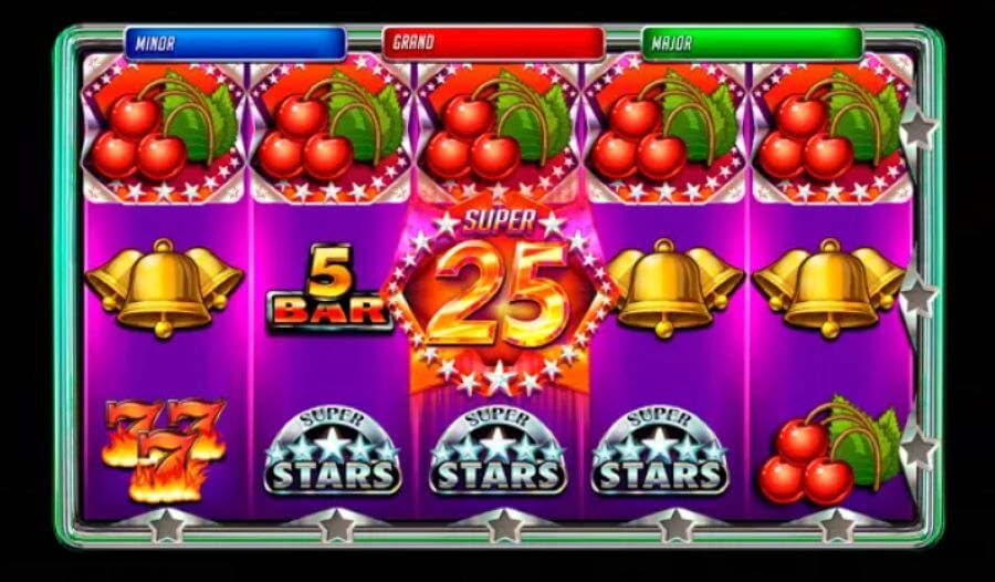 Sticky Wins de Super 30 Stars slot.