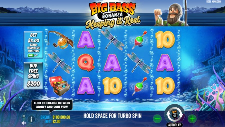 Big Bass - Keeping it Reel - Alta volatilidade.