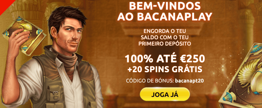 Boas-vindas no BacanaPlay