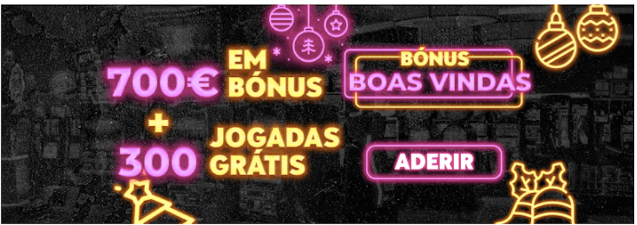 Bónus de boas-vindas até €700 + 300 rodadas grátis na Nossa Aposta