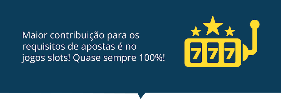 Contribuição do requiremento de apostas