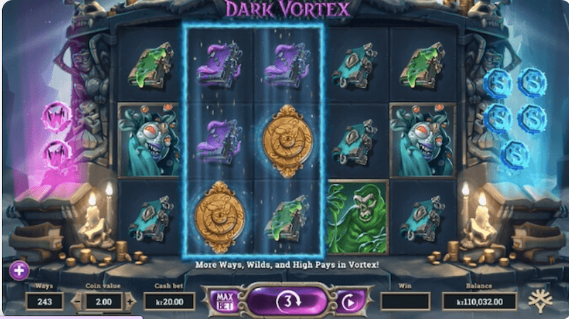 Dark Vortex - RTP de 96.5%