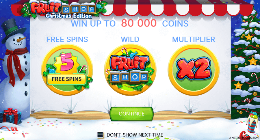 Fruit Shop Christmas Edition slot