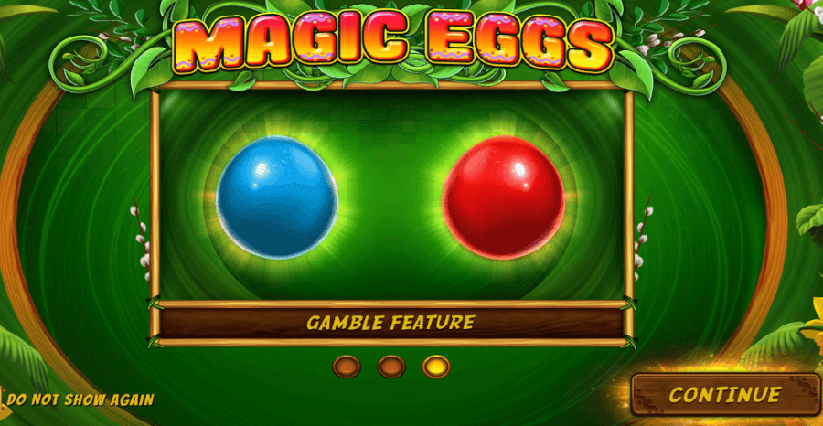 Gamble feature Magic Eggs