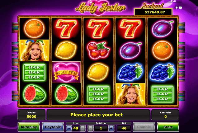 Lady Jester slot