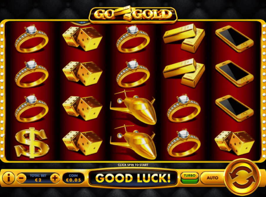 Prémio máximo na slot Go Gold.
