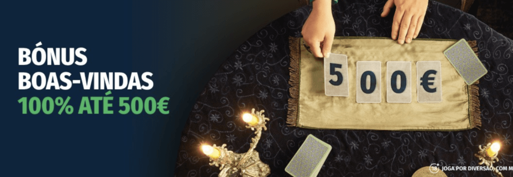 Ganha um bónus até 500€ no casino online Solverde.pt!