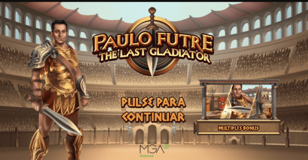 Paulo Frute é 'O Último Gladiador' em nova slot