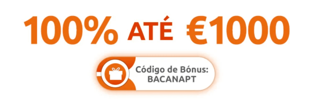 Boas-vindas de 100% até 1.000€ em BacanaPlay!