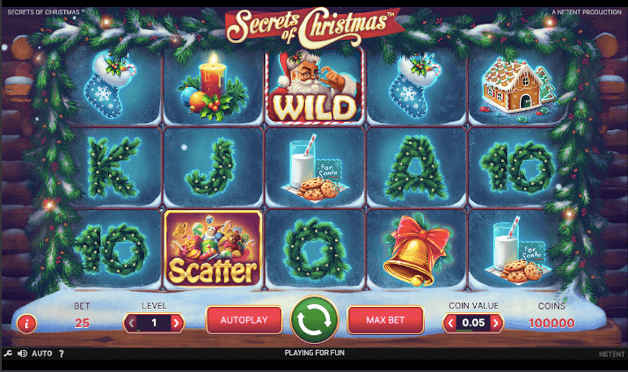 Secret of Christmas slot