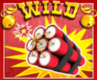 Símbolos Wild na slot Boom Bang