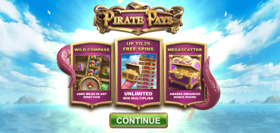 Slot - Pirate Pays Megaways