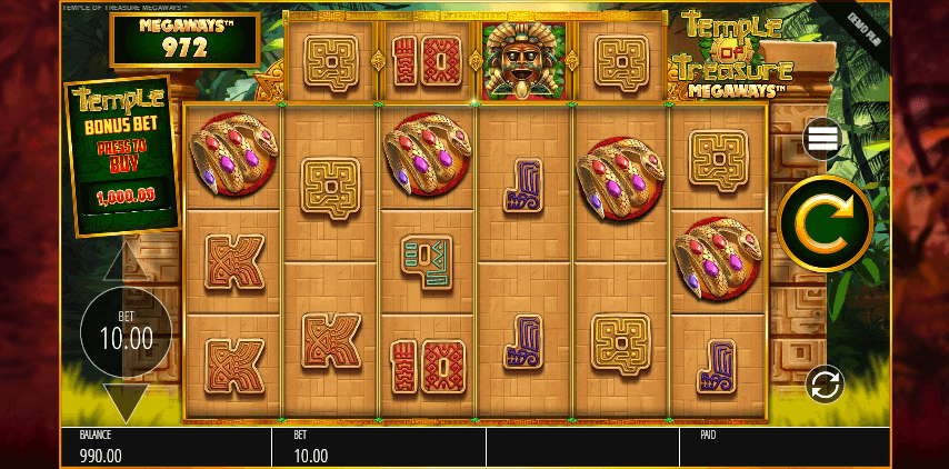 Temple Of Treasure Megaways slot