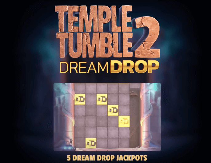 Temple Tumble 2 é a primeira máquina de slot Dream Drop