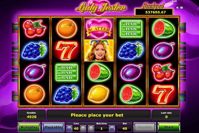 Wilds Lady Jester slot