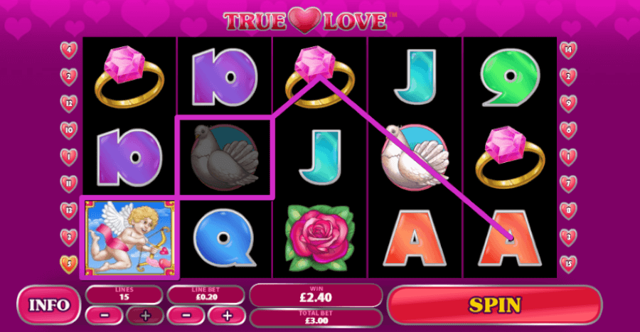 Wilds na True Love slot