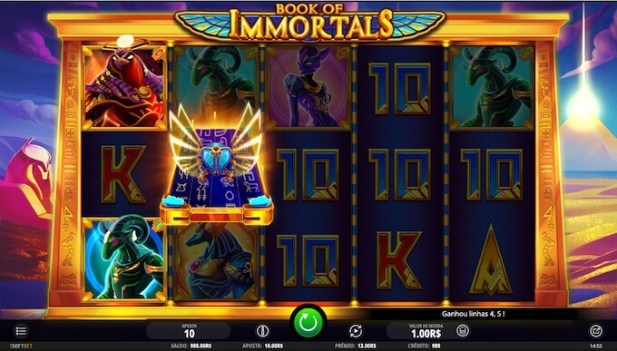 Book of Immortals slot iSoftBet