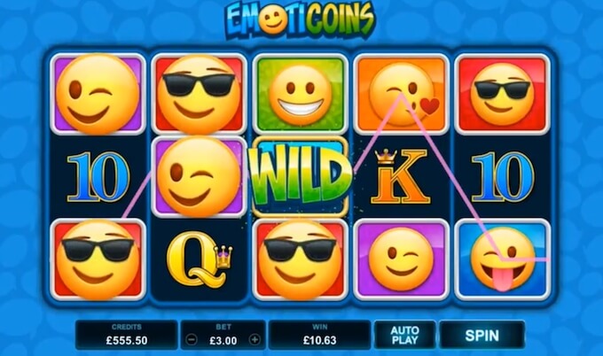 Slot Microgaming Emoticoins jogar