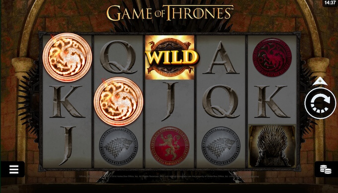 Game of Thrones jogo de slot 