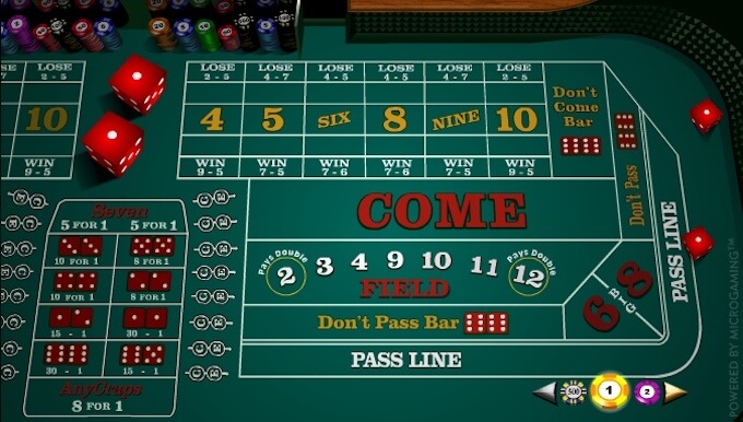Guia de Craps Online Guia de Craps Online