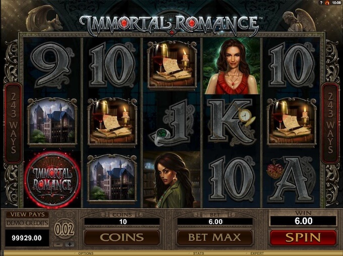 Immortal Romance slot 