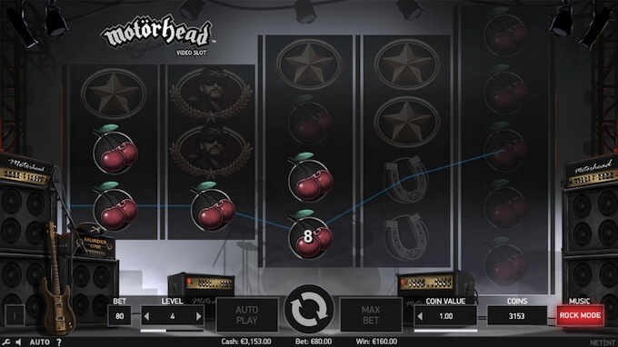 Motorhead slot NetEnt