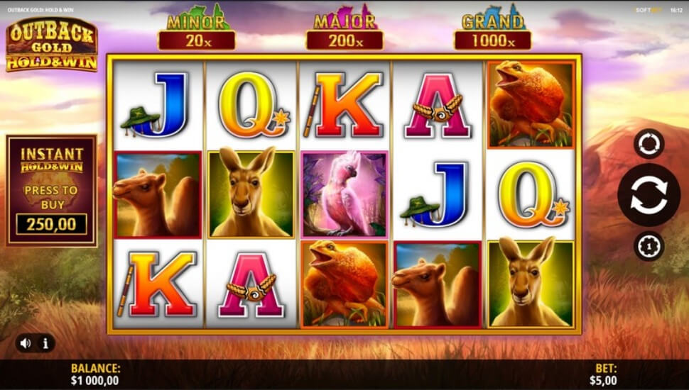 Outback Gold slot