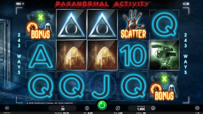 Paranormal Activity slot jogar