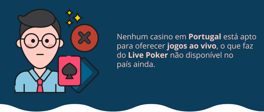 Jogos na modalidade Live ainda não possuem licença de atuação no mercado Português