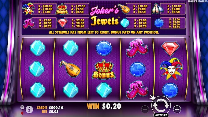 Jokers Jewel slot Pragmatic Play