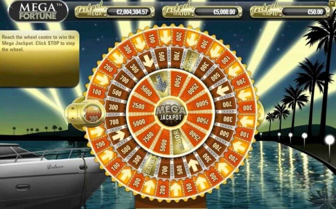 Roda da Fortuna slot Mega Fortune