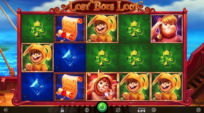 Símbolos slot Lost Boys Loot