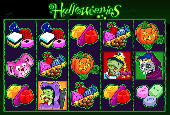 Slot Halloweenies Microgaming jogar