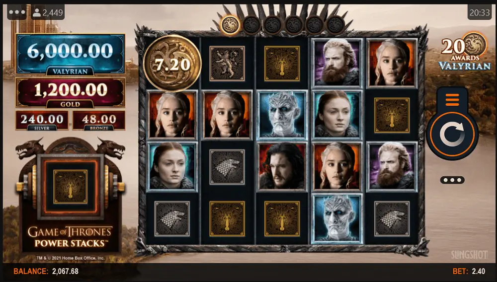 Game of Thrones Slot