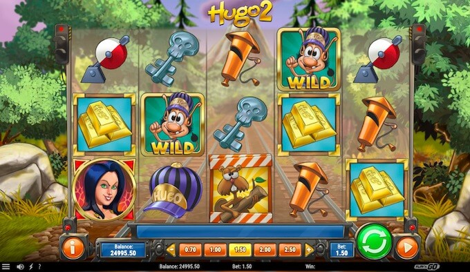 Hugo 2 símbolos slot