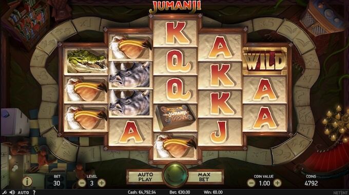 Jogar slot Jumanji