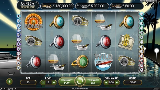 Slot Mega Fortune NetEnt