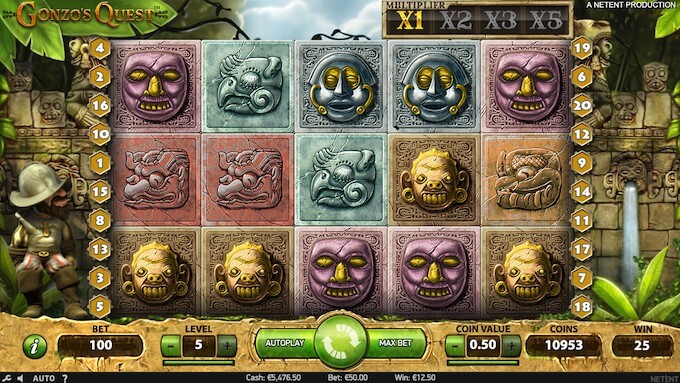 Gonzo's Quest NetEnt Gonzo's Quest NetEnt