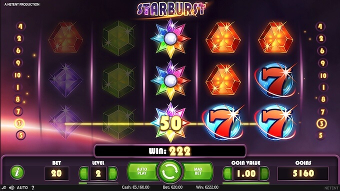 Starburst slot 