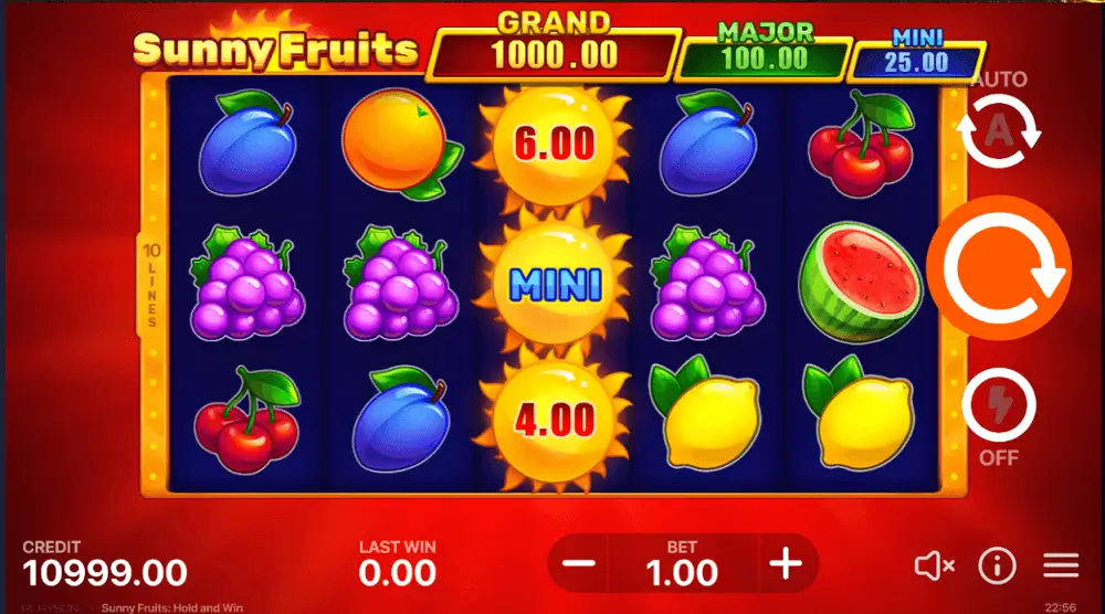 Sunny Fruits slot